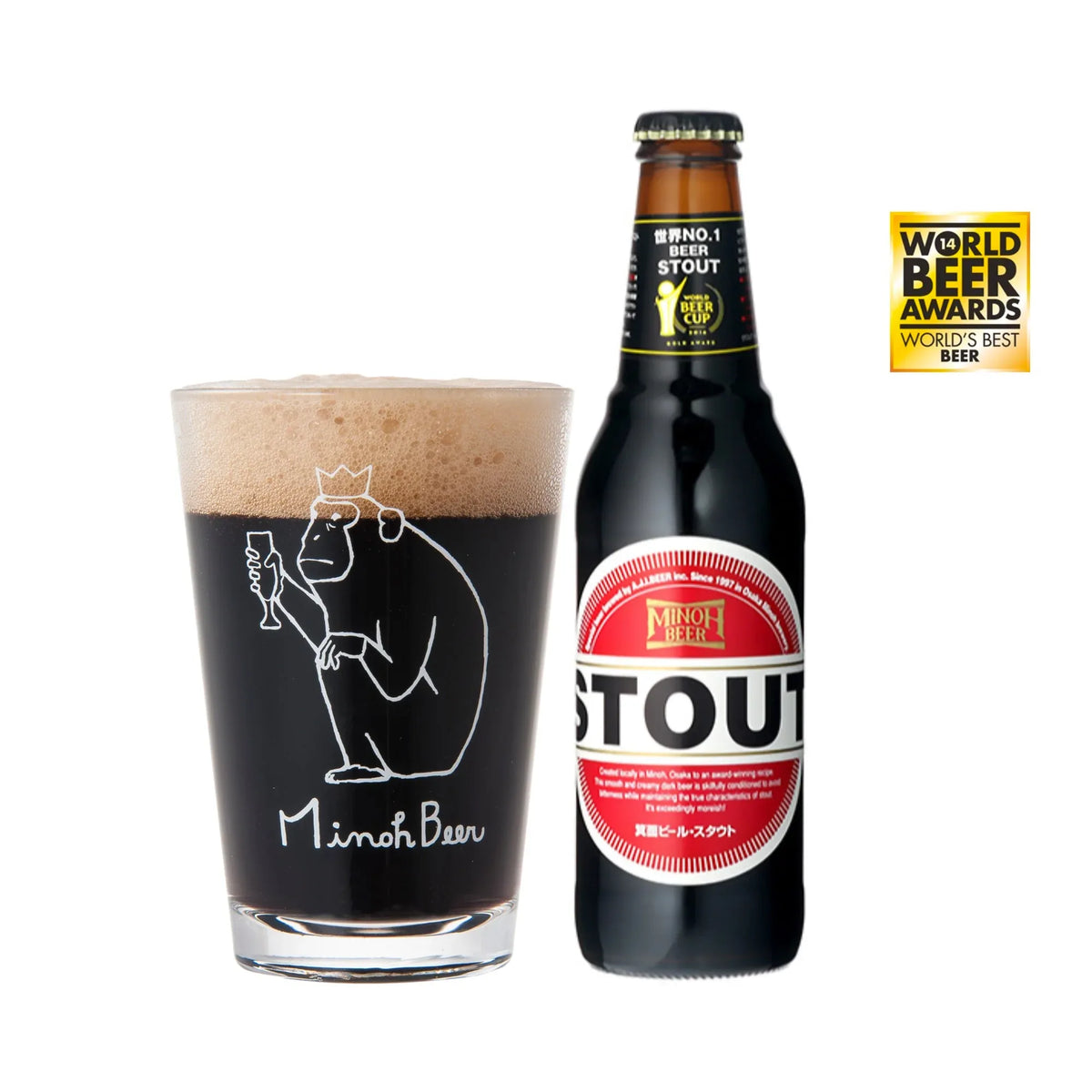 Minoh Stout (330ml)