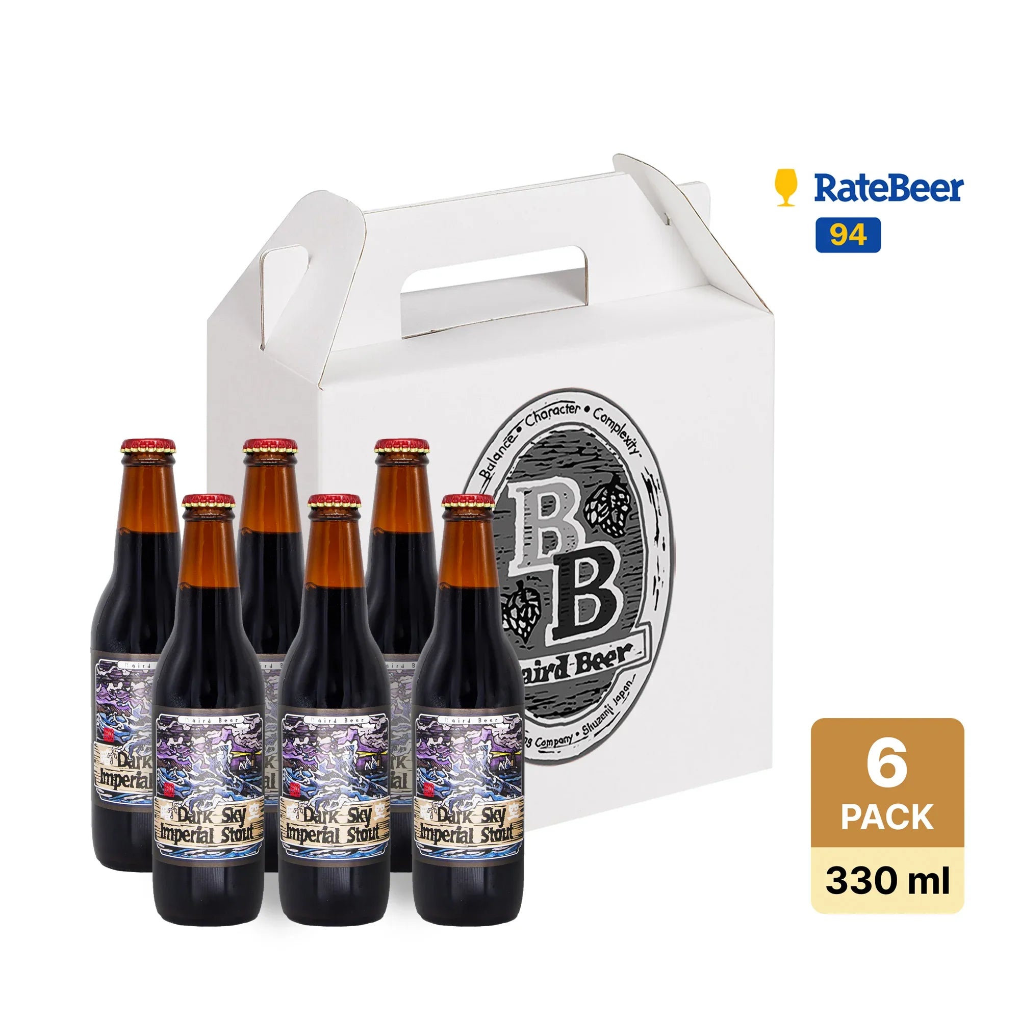 Baird Dark Sky Imperial Stout (6x330ml)
