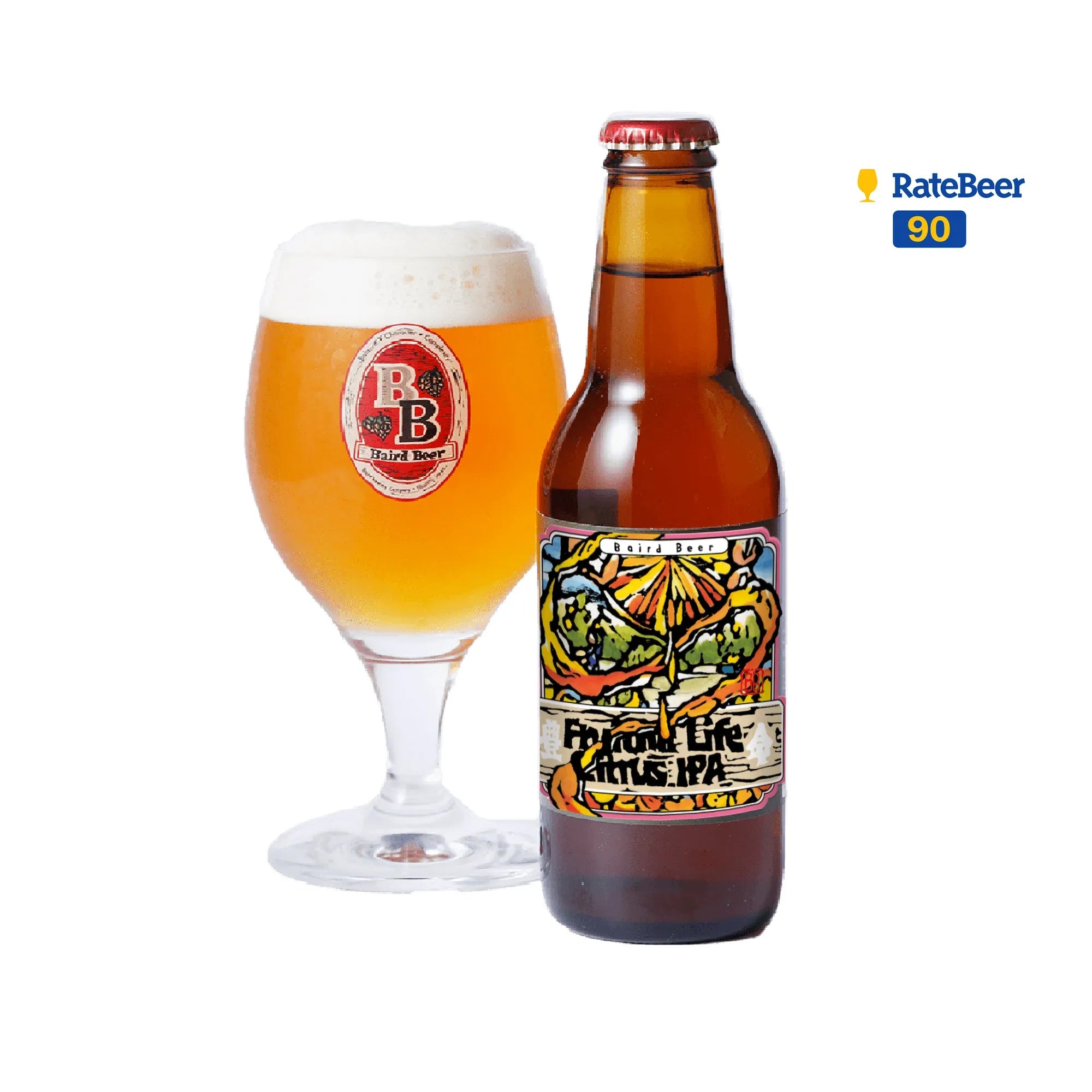 FruitfulLifeCirtusIPABottle_Glass - SAKE MAMA | 日本酒ママ