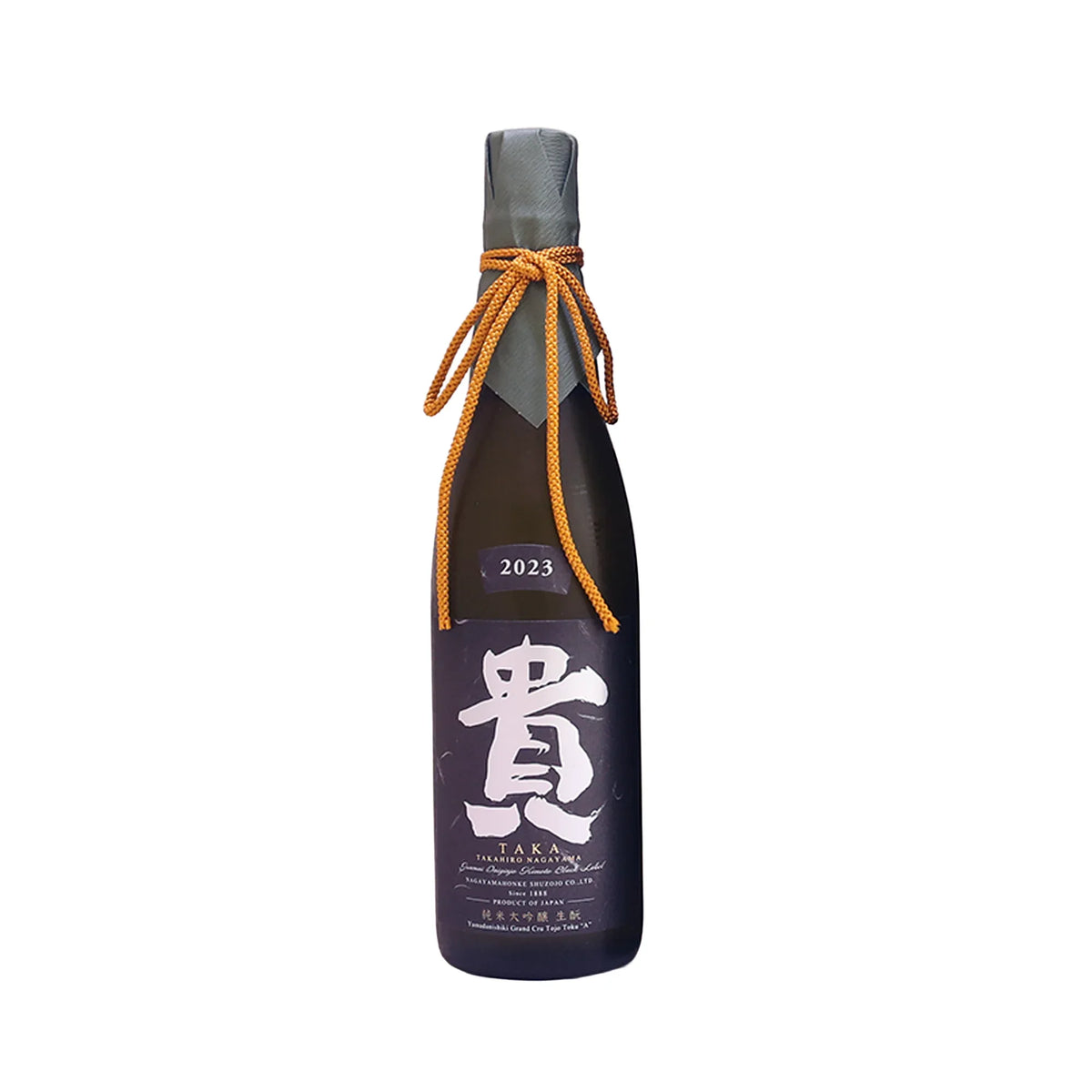 Taka Kimoto Junmai Daiginjo Black Shizuku Shibori (720ml) – SAKE