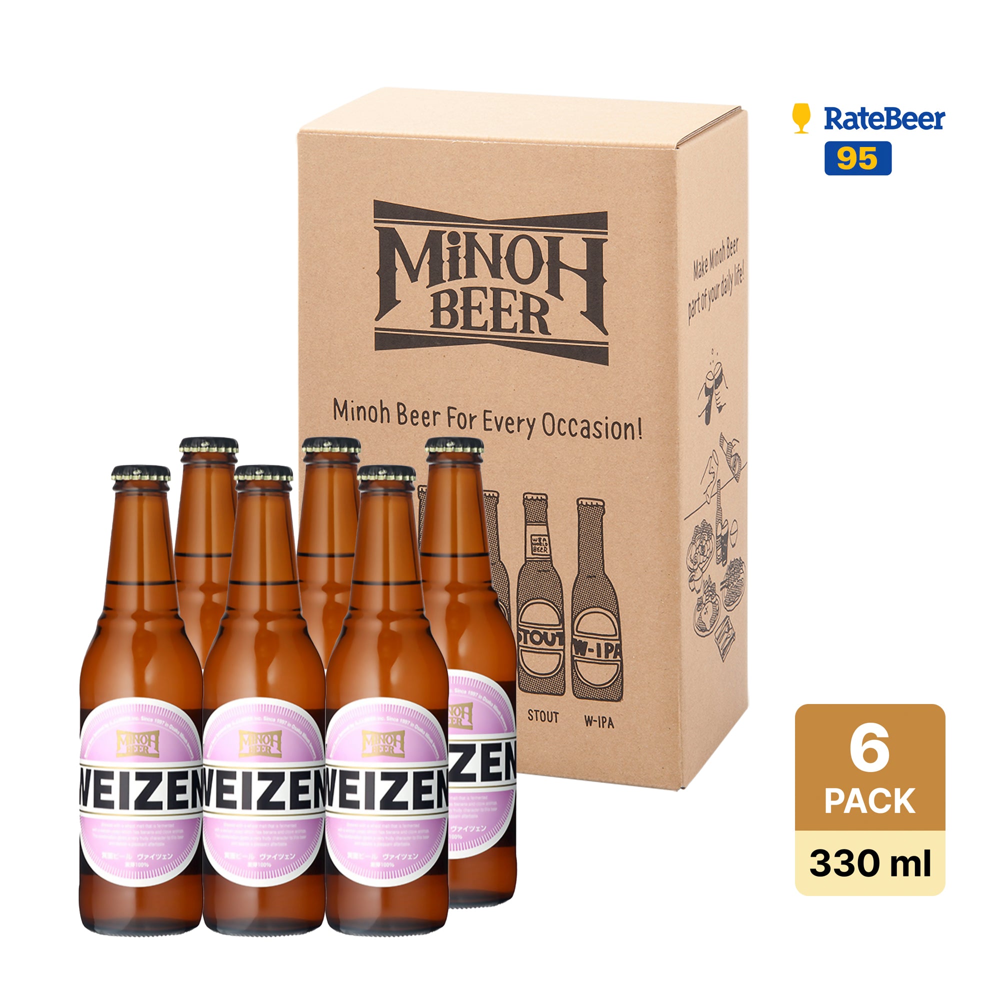 Minoh Weizen (6x330ml)