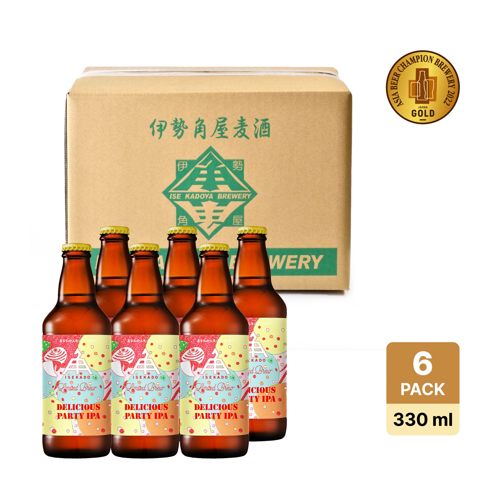 Isekado Delicious Party IPA (6x330ml)
