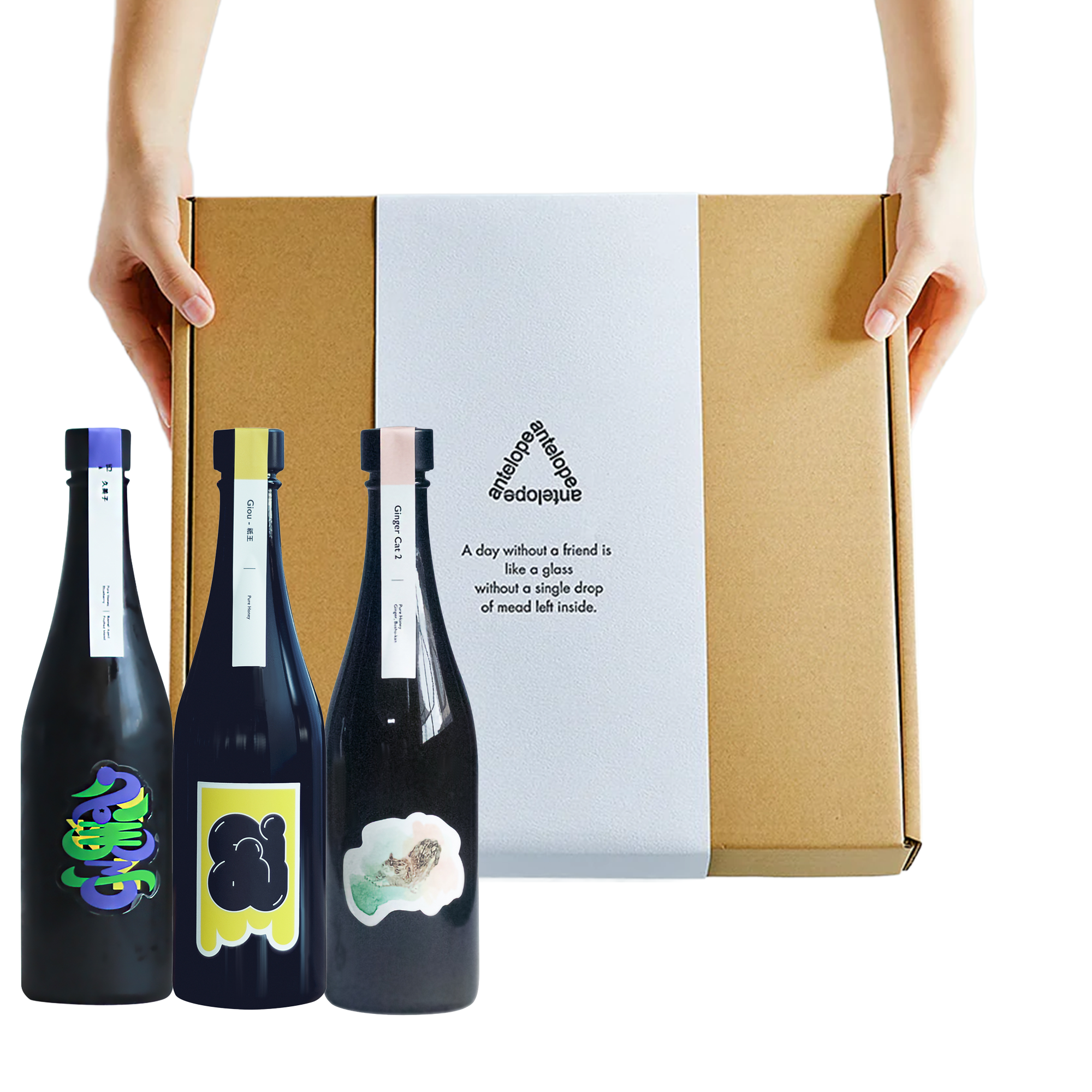 Antelope Sparkling Mead Gift Set (3x500ml)