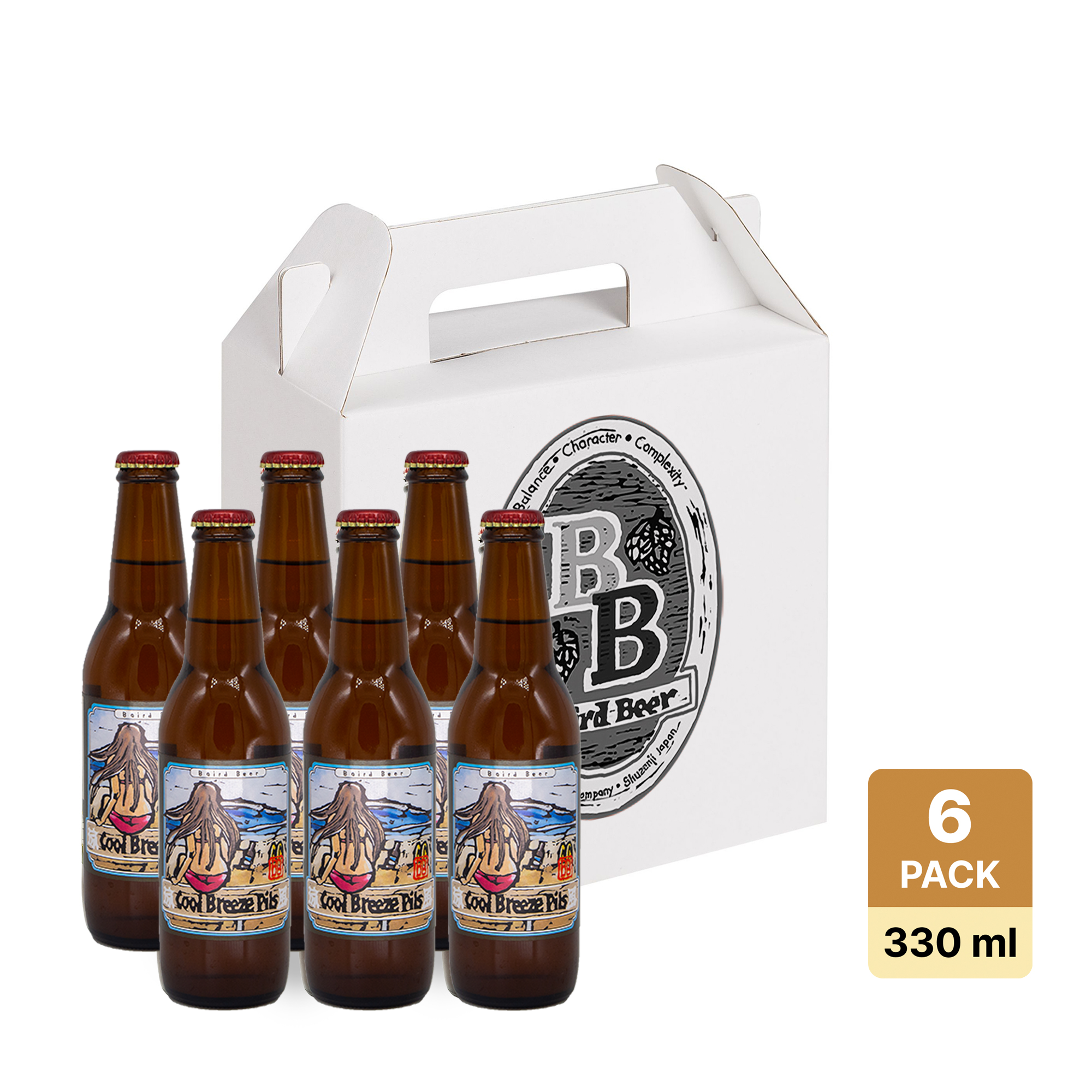 Baird Beer Baird Cool Breeze Pils (6x330ml)