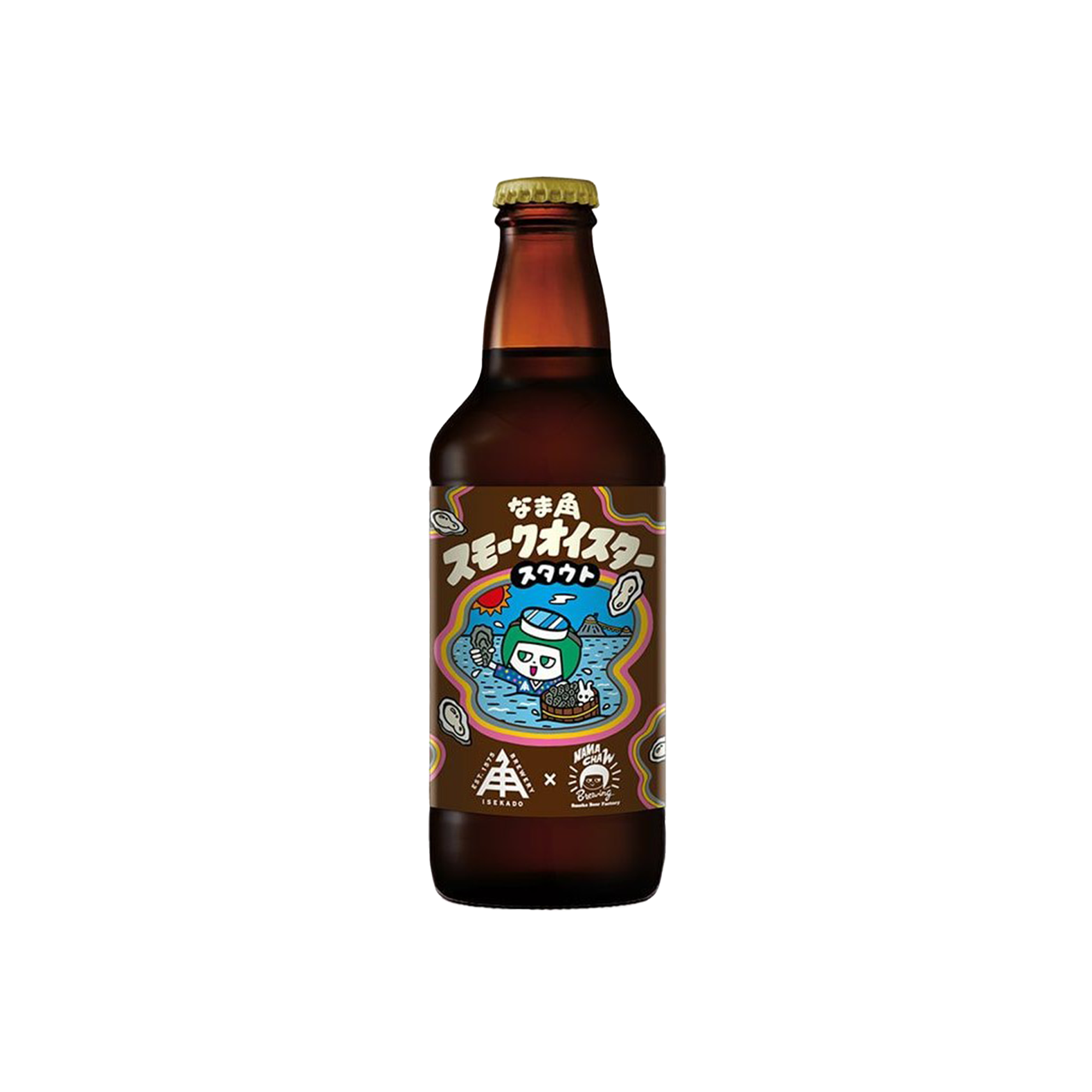 Isekado Nama Kado Smoke Oyster Stout (330ml)