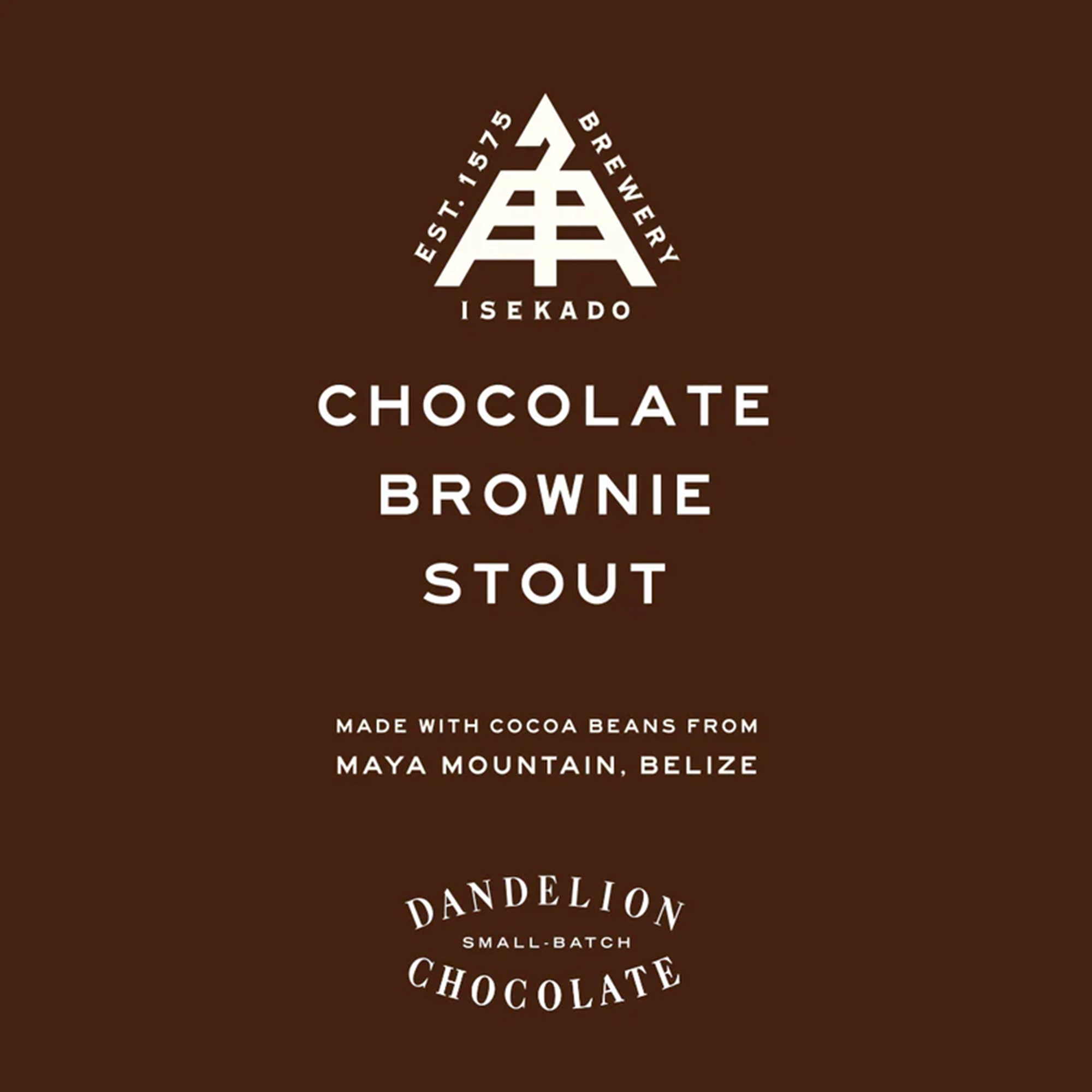 Isekado Chocolate Brownie Stout (330ml)