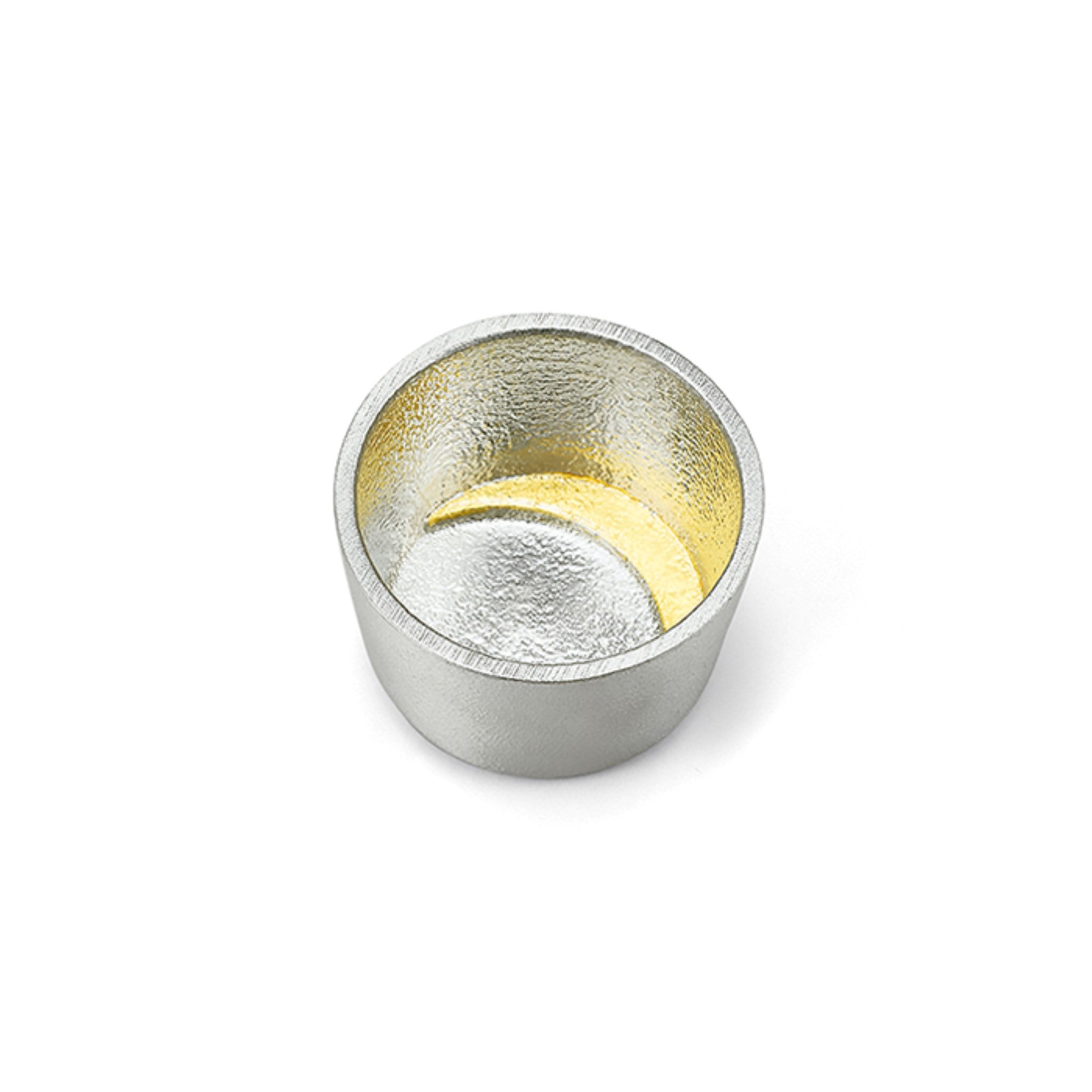 Nousaku Sake Cup- Moon Gold Leaf