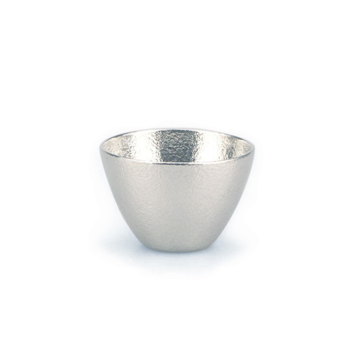 Nousaku Sake Drinking Silver Set - Katakuchi L