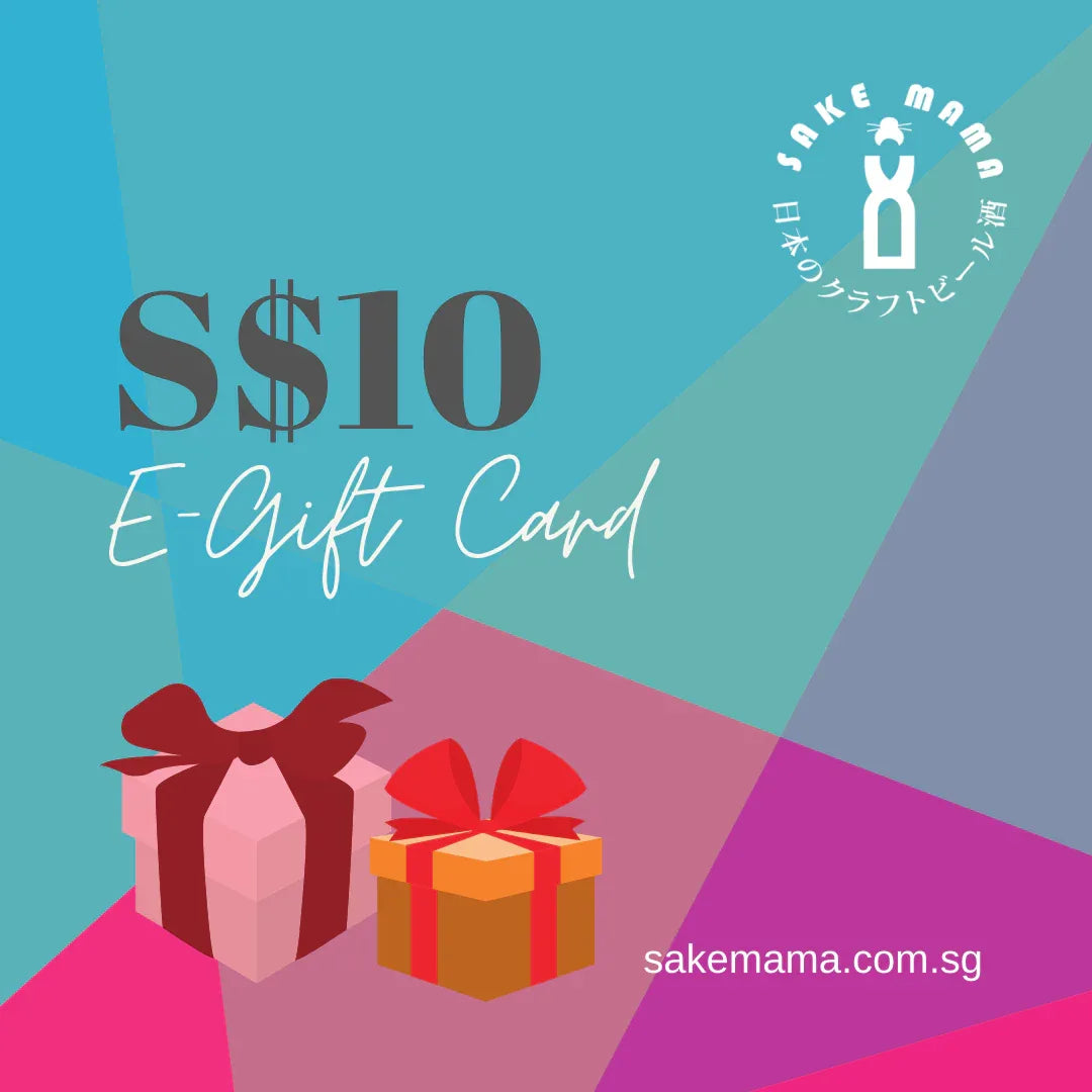 Sake Mama -  Gift Card-Gift Card-SAKE MAMA | 日本酒ママ-Value:$10.00 SGD-SAKE MAMA | 日本酒ママ