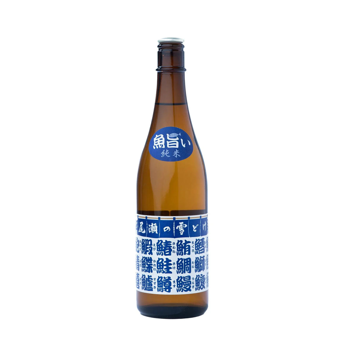 SakanaUmaiJunmai720ml2000x2000 - SAKE MAMA | 日本酒ママ