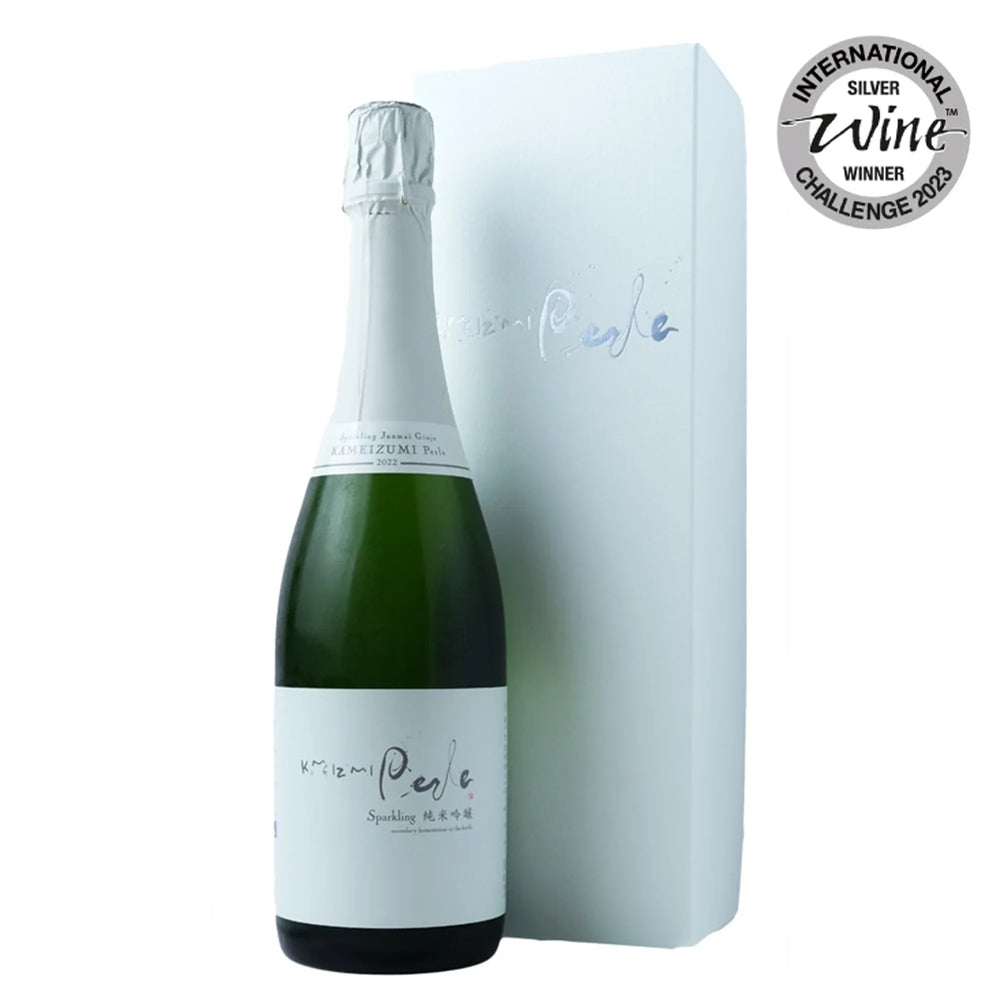 Sparkling Junmai Ginjo Kameizumi Perle 2024 (720ml) – SAKE MAMA