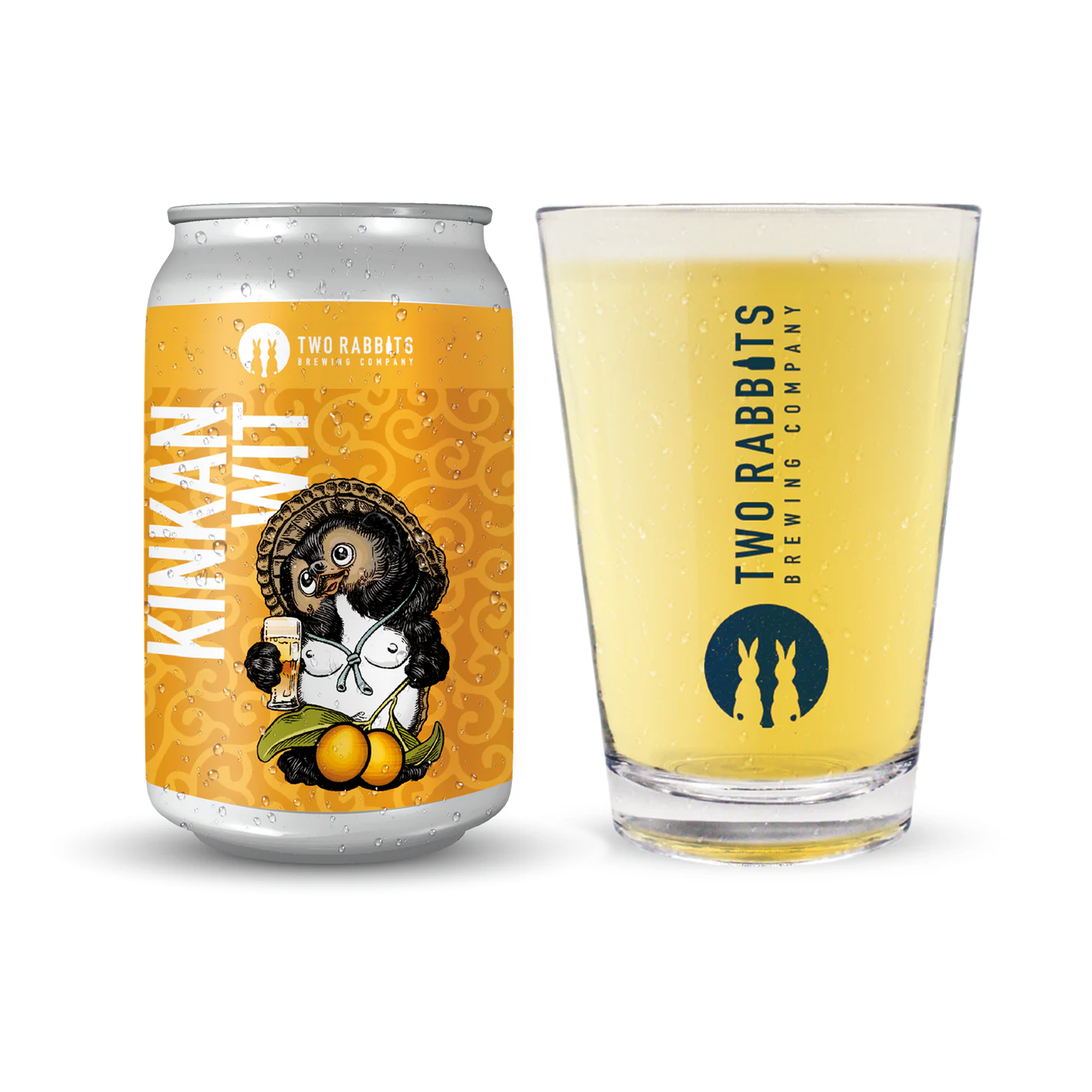 Two Rabbits Kinkan Wit (360ml)