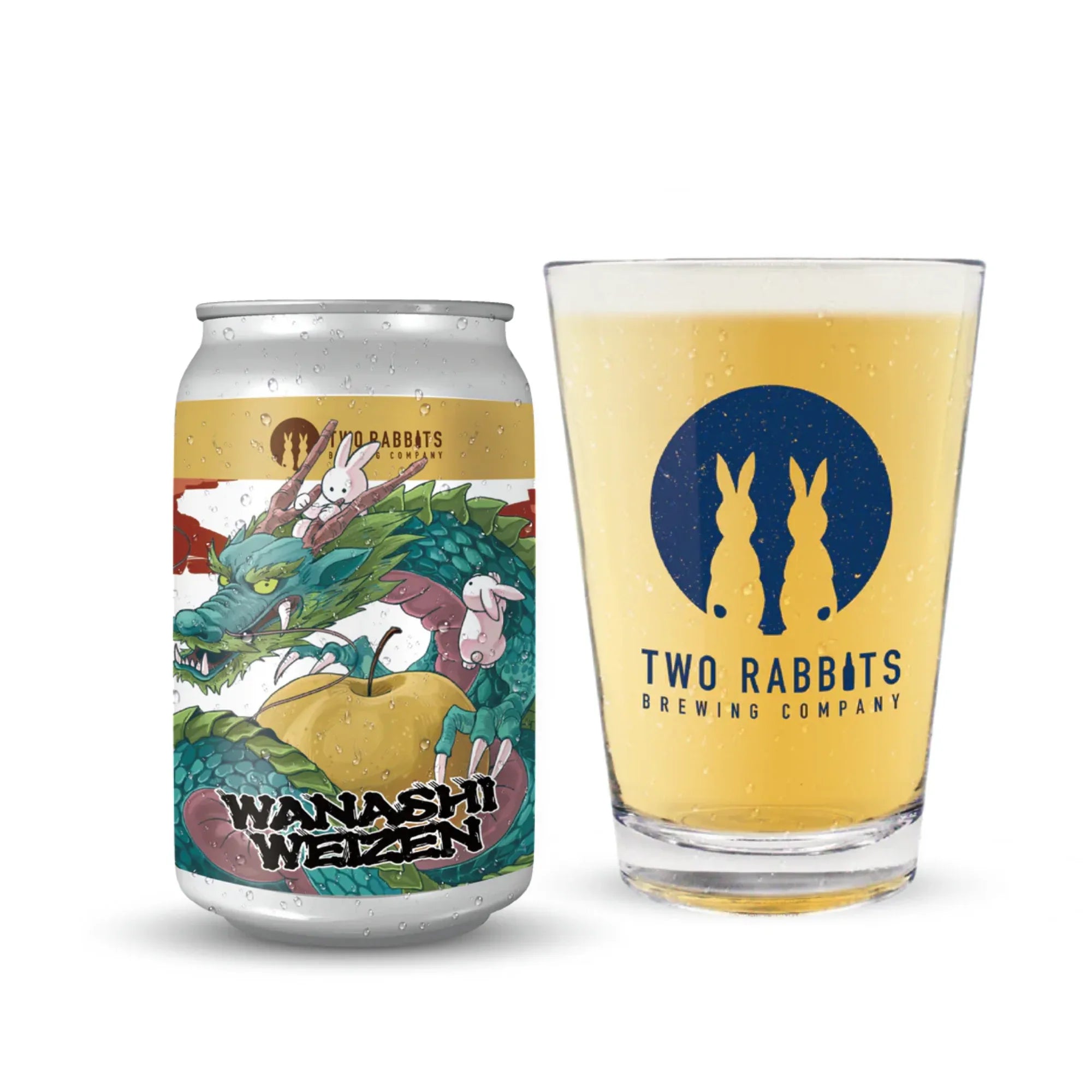 Sake Two Rabbit Two Rabbits Wanashi Weizen (360ml) – SAKE MAMA | 日本酒ママ
