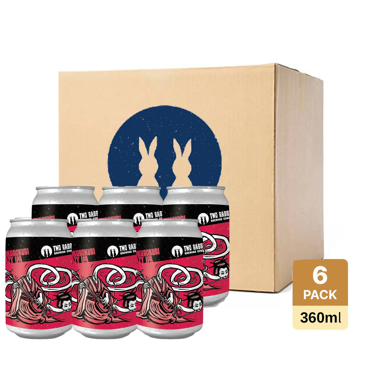 Two Rabbits Rokuro-Kubi (6x360ml) – SAKE MAMA | 日本酒ママ