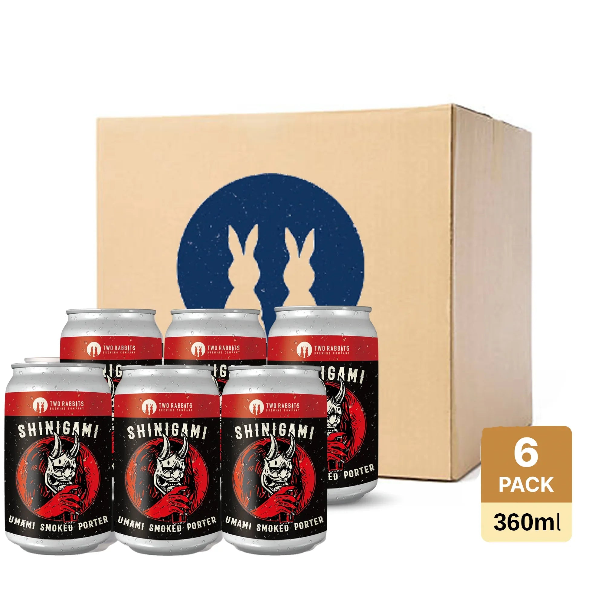 Sake Two Rabbit Two Rabbits Shinigami (6x360ml) – SAKE MAMA | 日本酒ママ