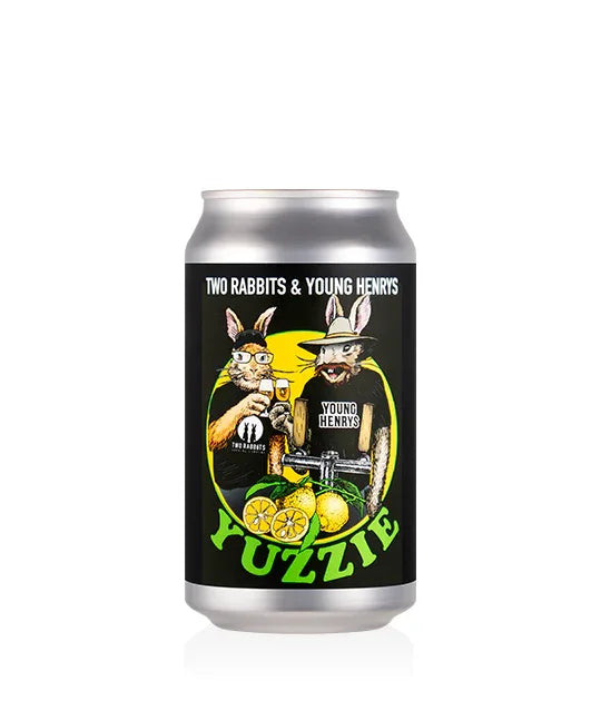 Sake Two Rabbit Two Rabbits Yuzzie Hazy Pale Ale (360ml) – SAKE MAMA | 日本酒ママ