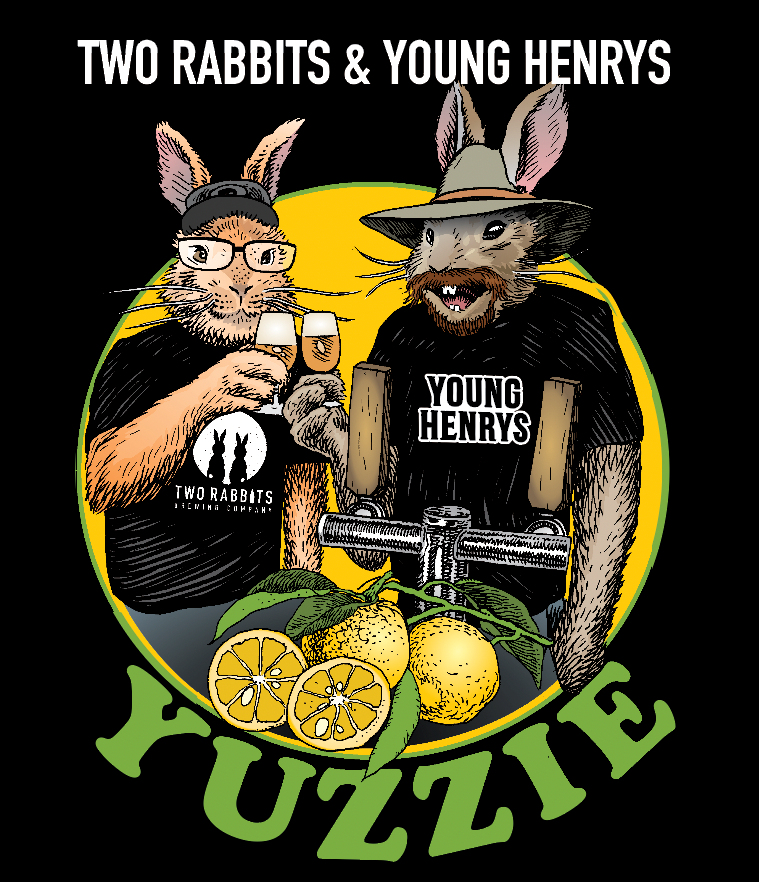 Two Rabbits Yuzzie Hazy Pale Ale (360ml)