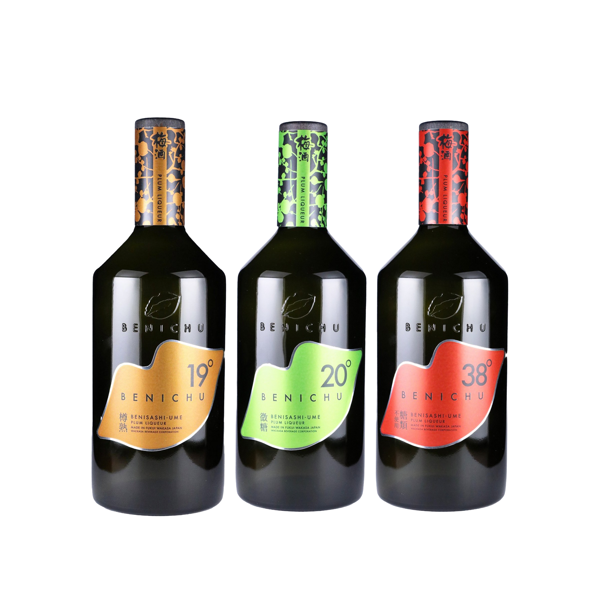 Benichu Umeshu Set (3x750ml)