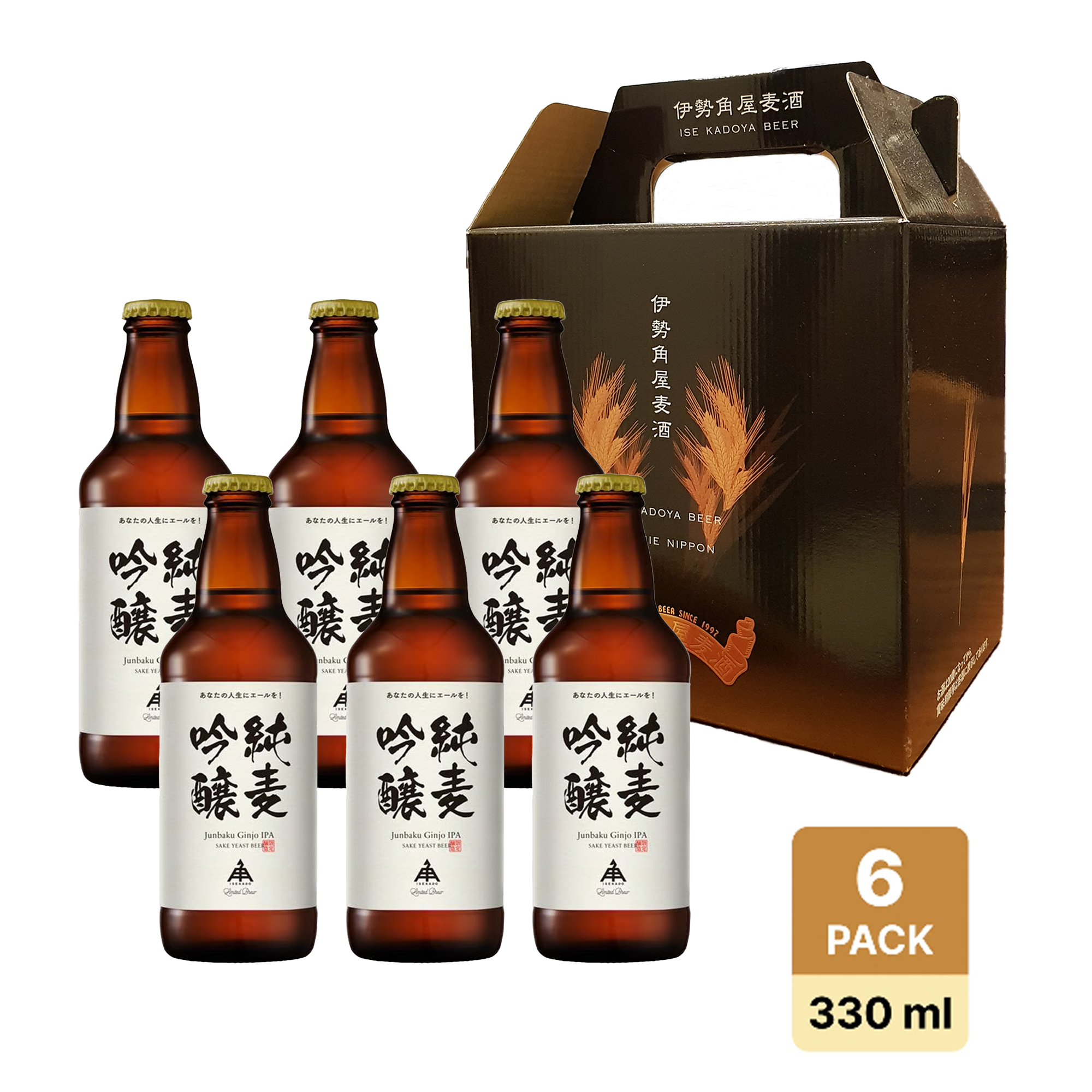 Isekado Junbaku Ginjo IPA (6x330ml)