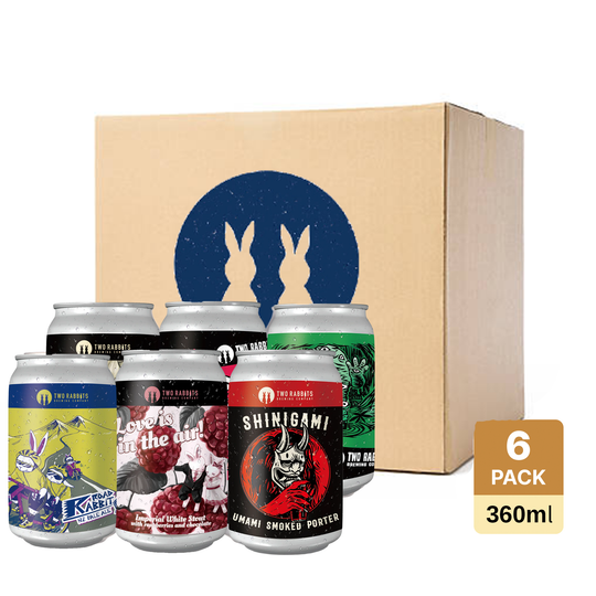 Two Rabbits Beer Set (6x360ml)
