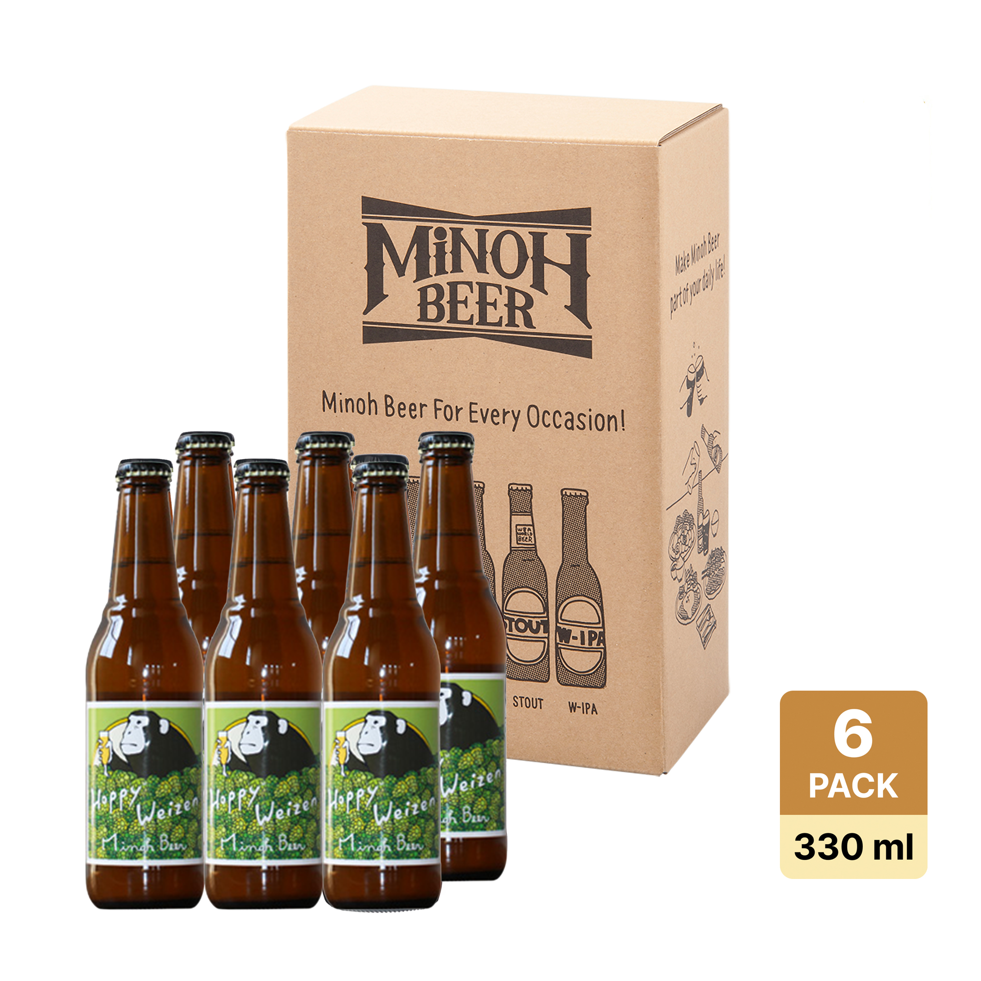 Minoh Hoppy Weizen (6x330ml)