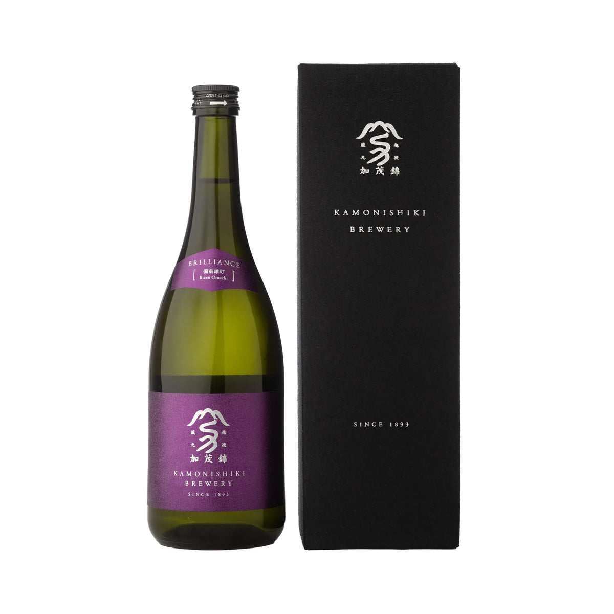 KamonishikiJunmaiDaiginjoBrillanceBizenOmachiwithbox_2000x2000_d832dfe4-9f2a-4a90-aa20-13b2357e909d - SAKE MAMA | 日本酒ママ