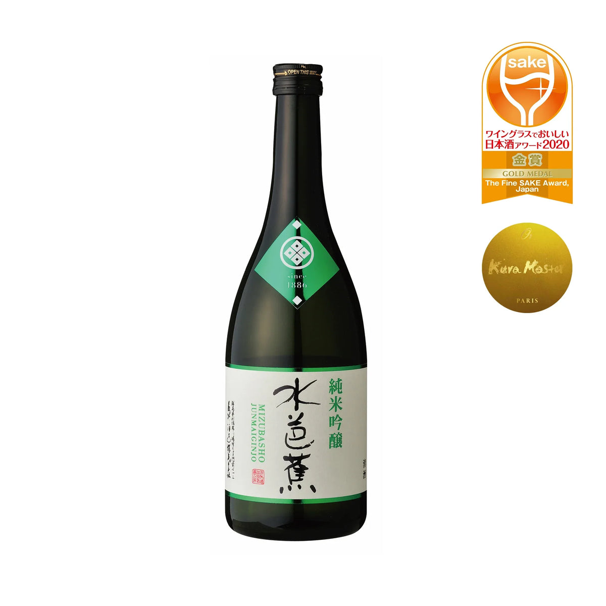 Mizubasho Junmai Ginjo (720ml)-Sake-SAKE MAMA | 日本酒ママ-Mizubasho 水芭蕉