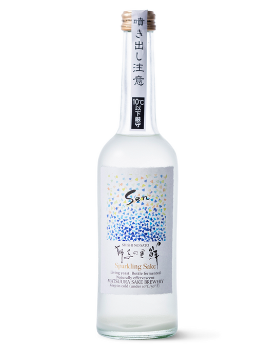 Shishino Sato Kassei Junmai Ginjo Nama Sen Sparkling (500ml)