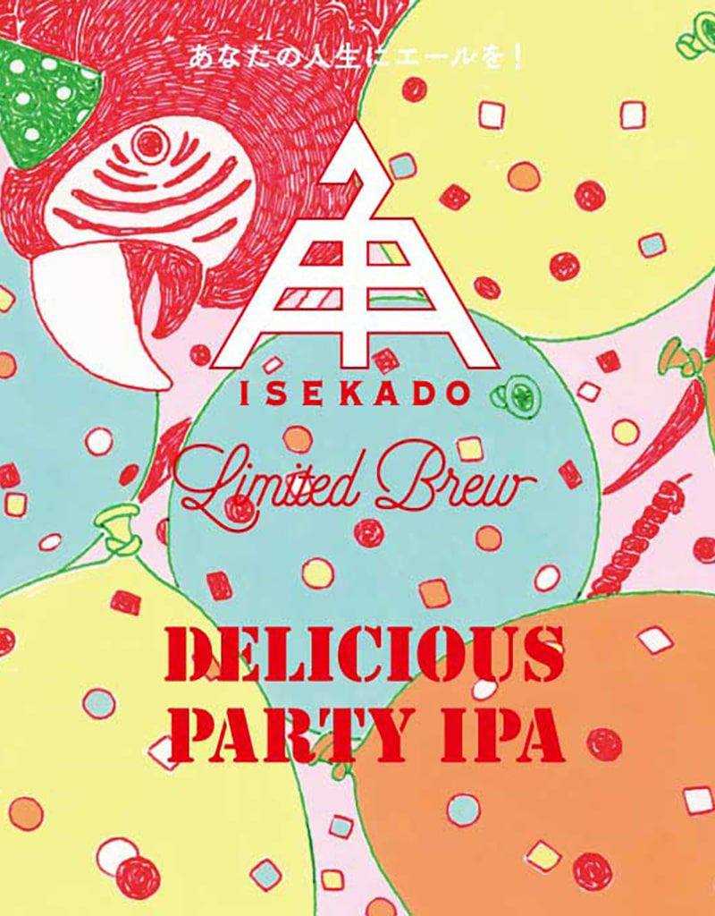 Isekado Delicious Party IPA (330ml)